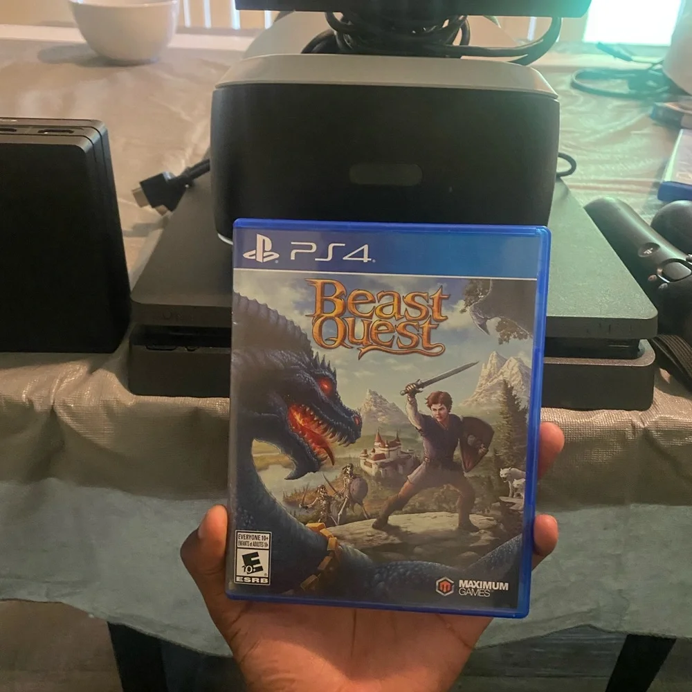 Play Station 4 with VR headset Bundle